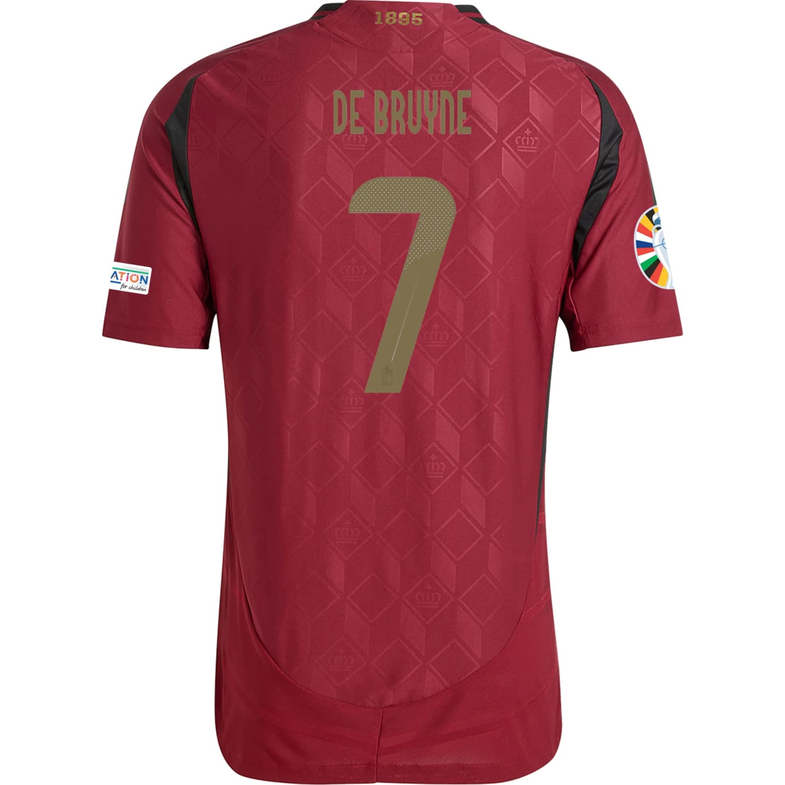Kevin De Bruyne - Belgium 24/25 Authentic Home Jersey
