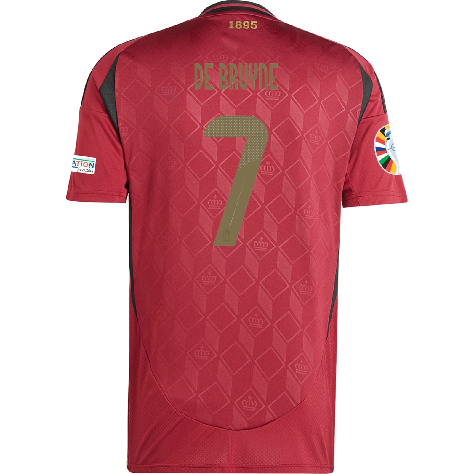Kevin De Bruyne - Belgium 24/25 Home Jersey