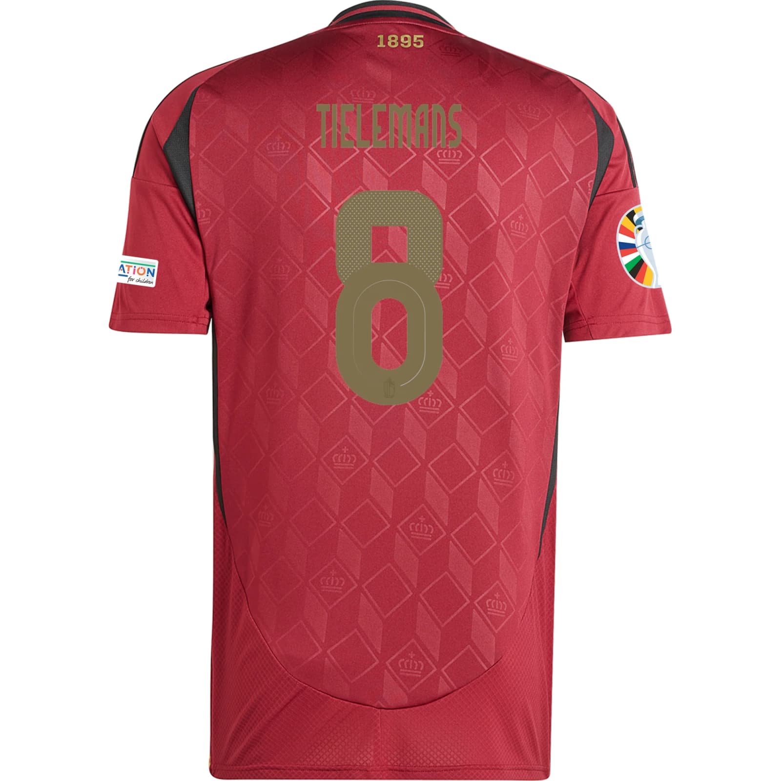 Youri Tielemans - Belgium 24/25 Home Jersey