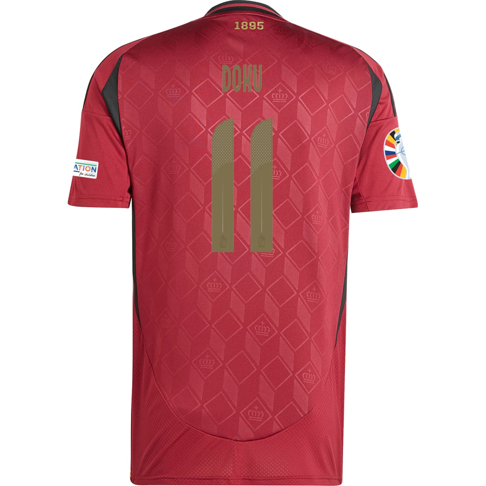 Jérémy Doku - Belgium 24/25 Home Jersey