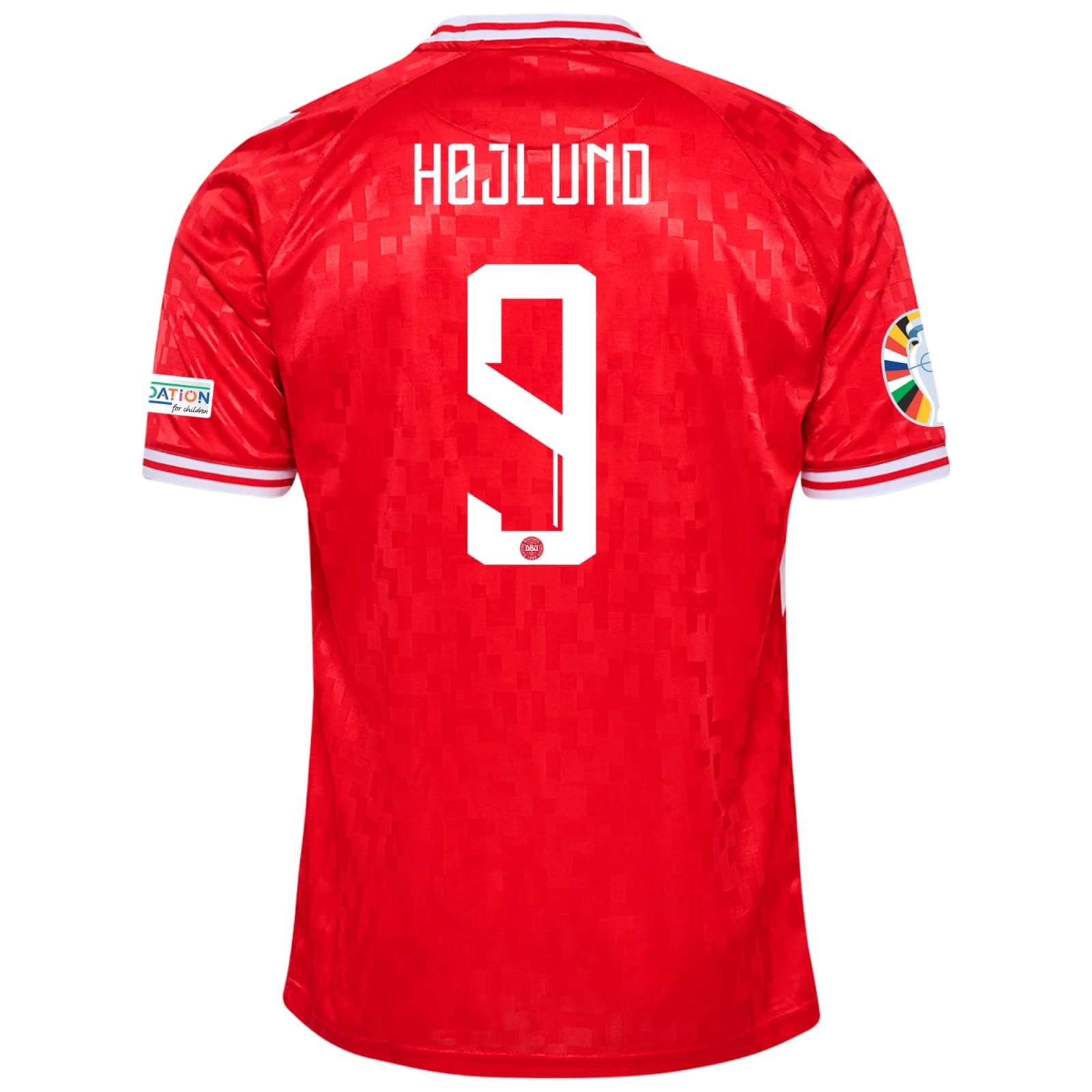 Rasmus Højlund - Denmark 24/25 Home Jersey