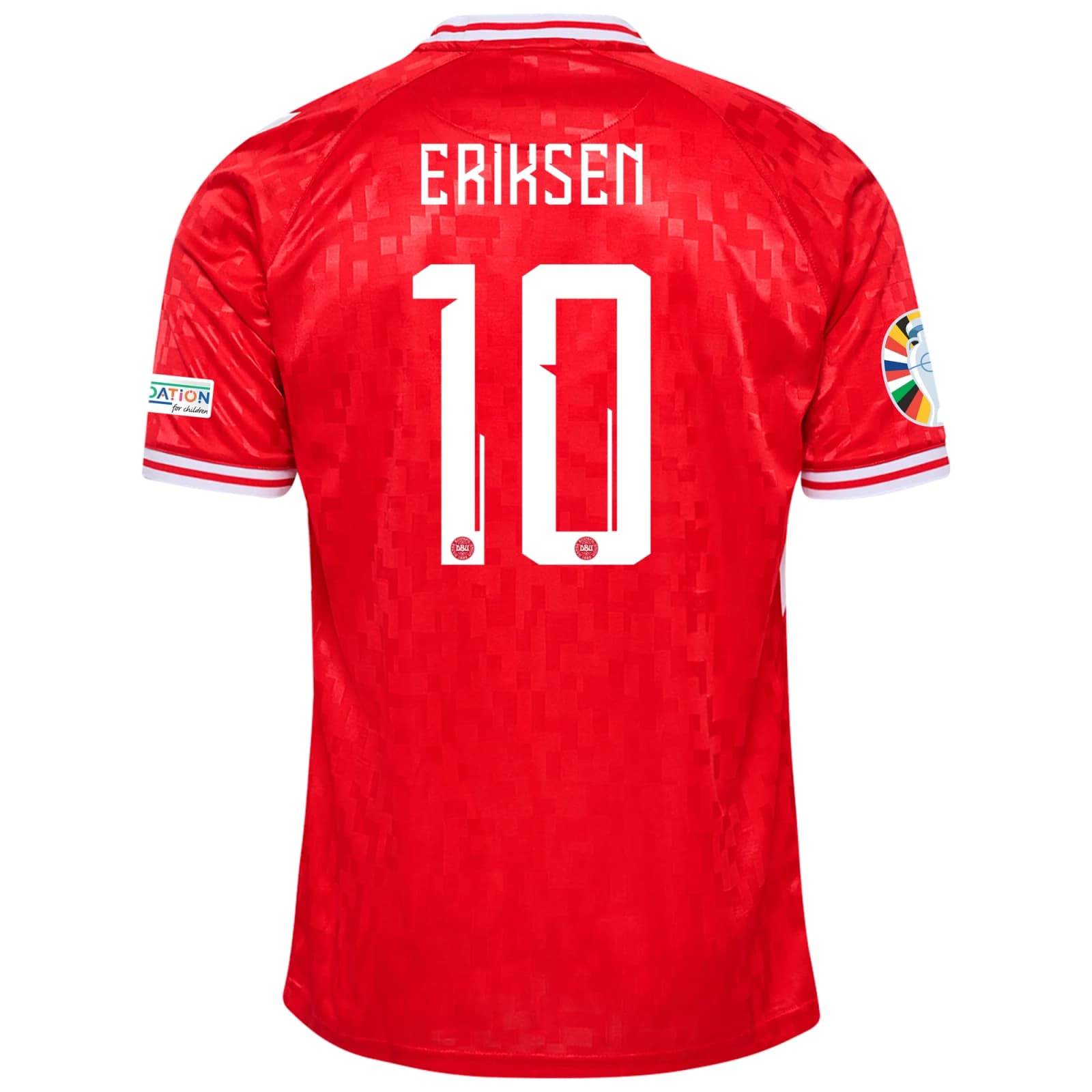 Christian Eriksen - Denmark 24/25 Home Jersey