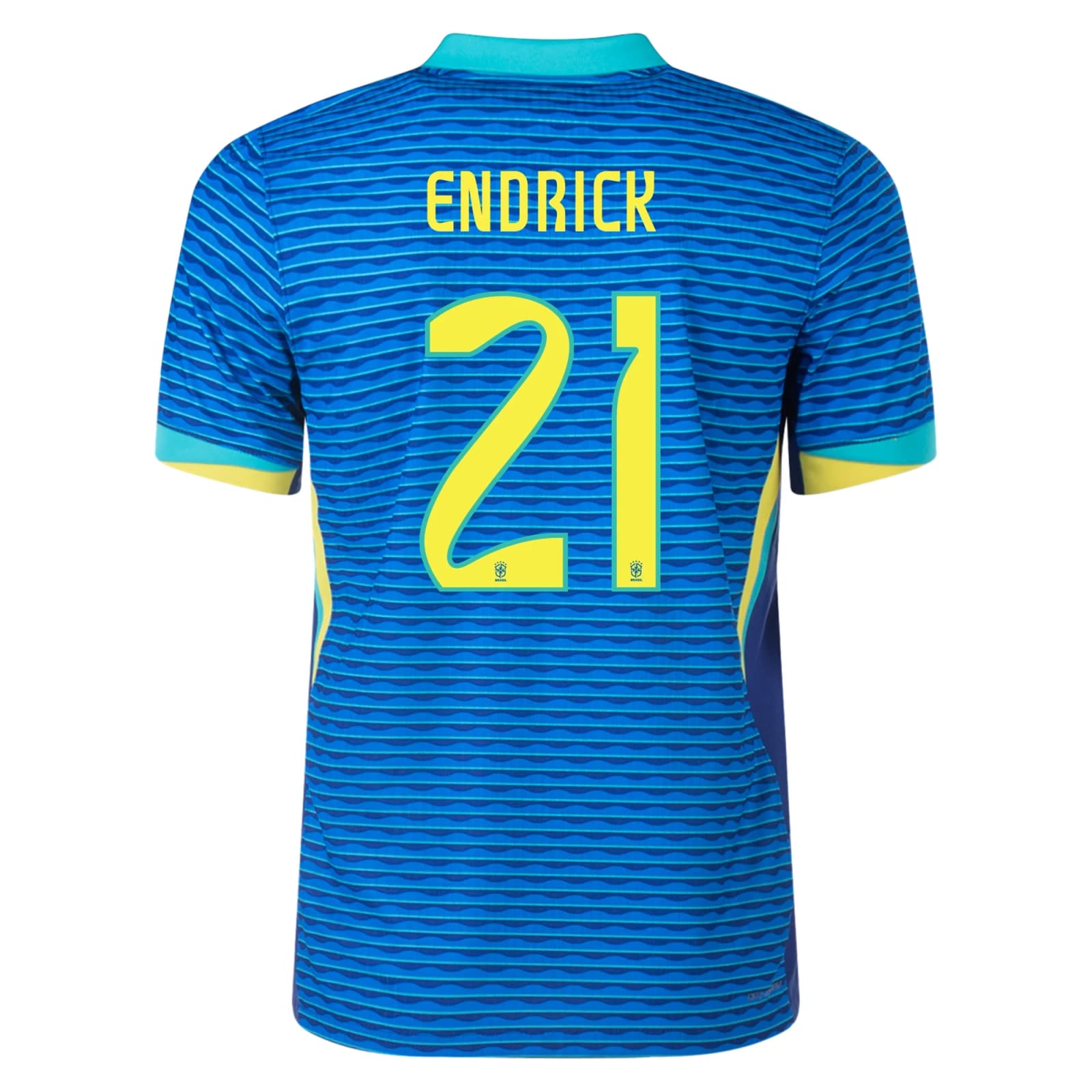 Endrick - Brazil 24/25 Authentic Away Jersey