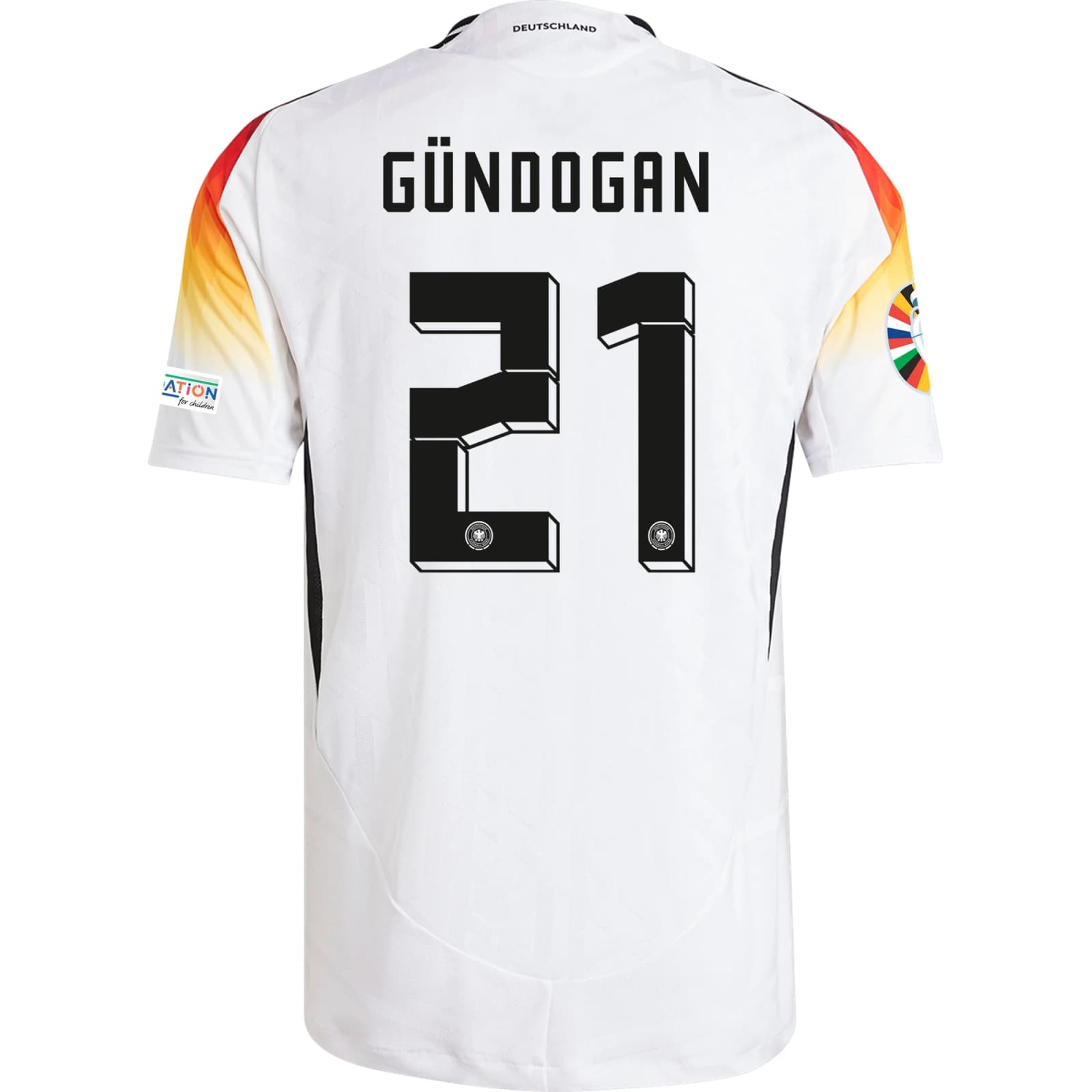 İlkay Gündoğan - Germany 24/25 Authentic Home Jersey