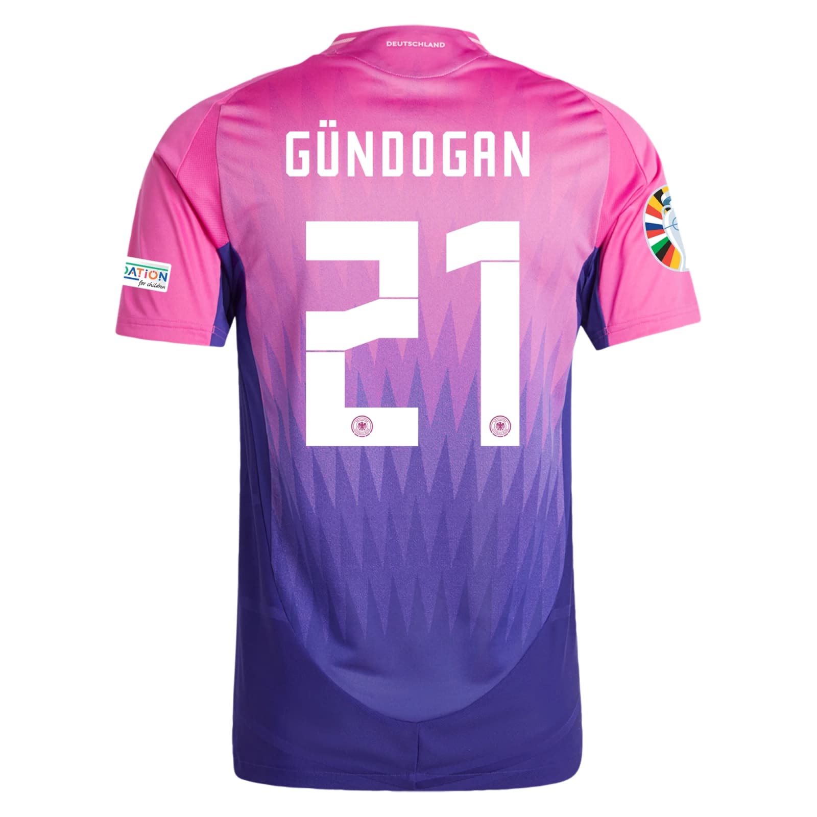 İlkay Gündoğan - Germany 24/25 Authentic Away Jersey