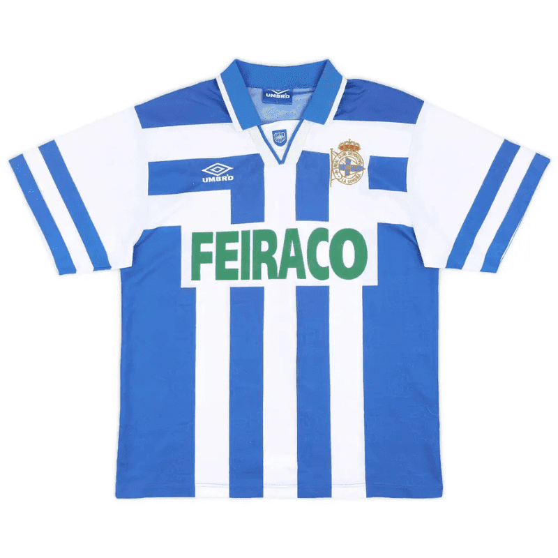 1993–94 Deportivo La Coruña Home Jersey