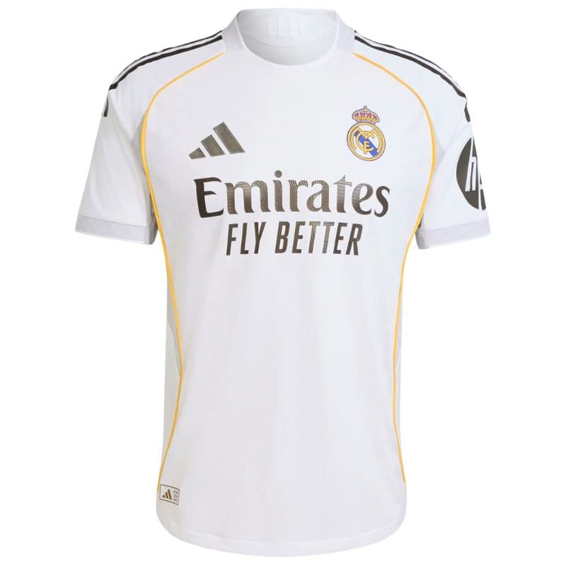 Real Madrid 25/26 Authentic Home Jersey