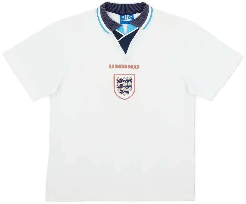 1995 England Home Retro Jersey