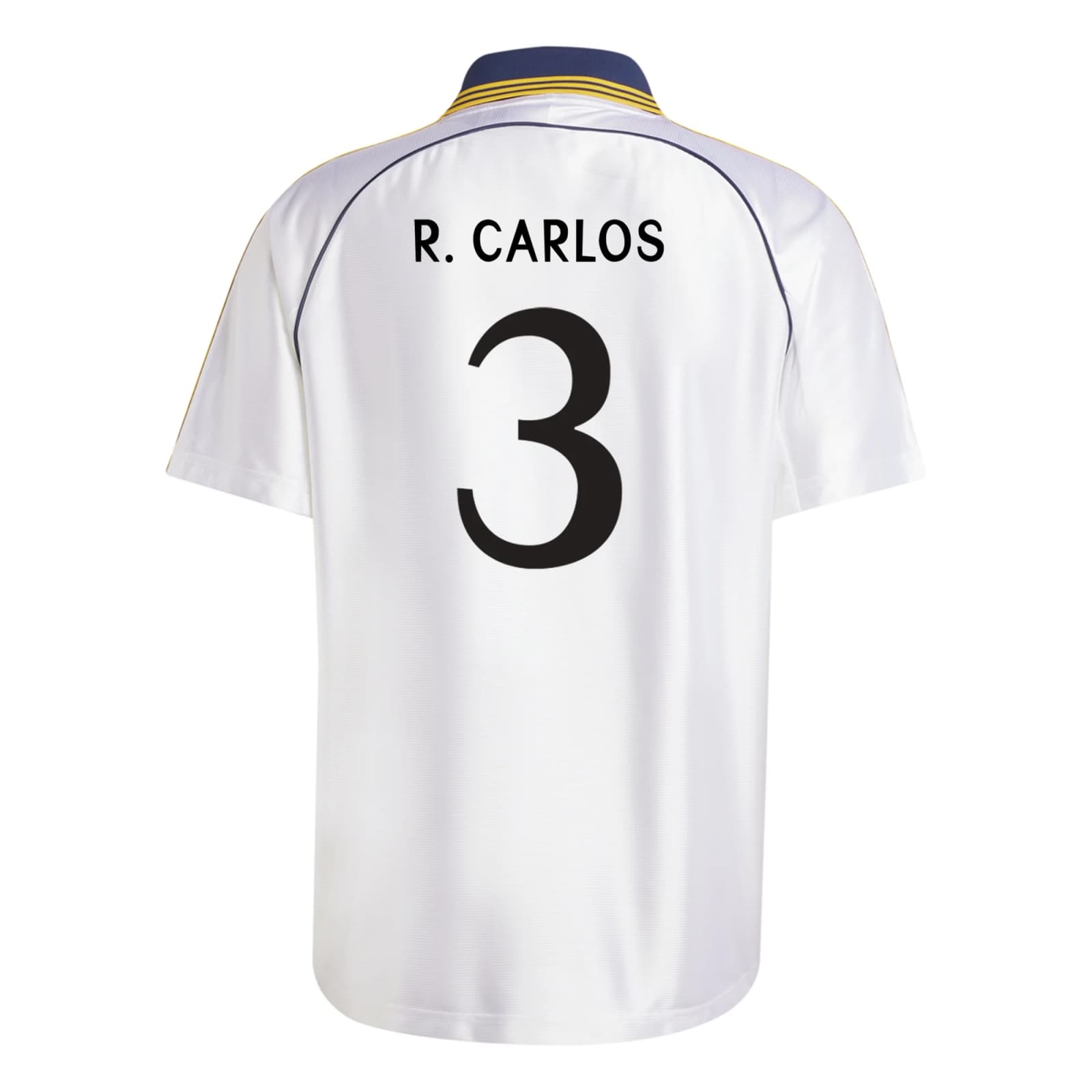 Roberto Carlos Real Madrid 1999 Home Jersey by adidas (2025 Reissue)