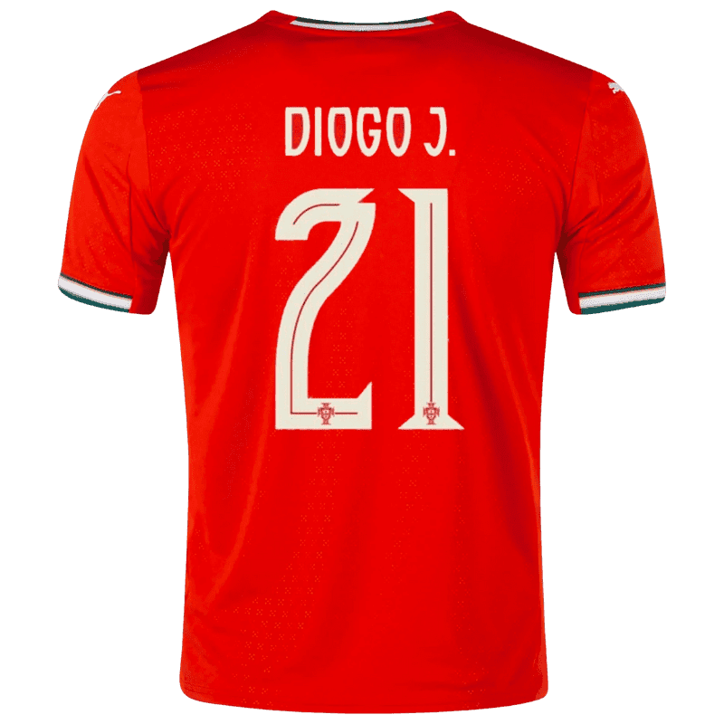 Diogo Jota Portugal 25/26 Home Jersey