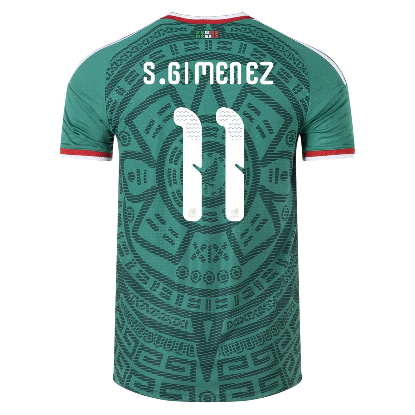 Santiago Giménez Mexico 26/27 Authentic Home Jersey