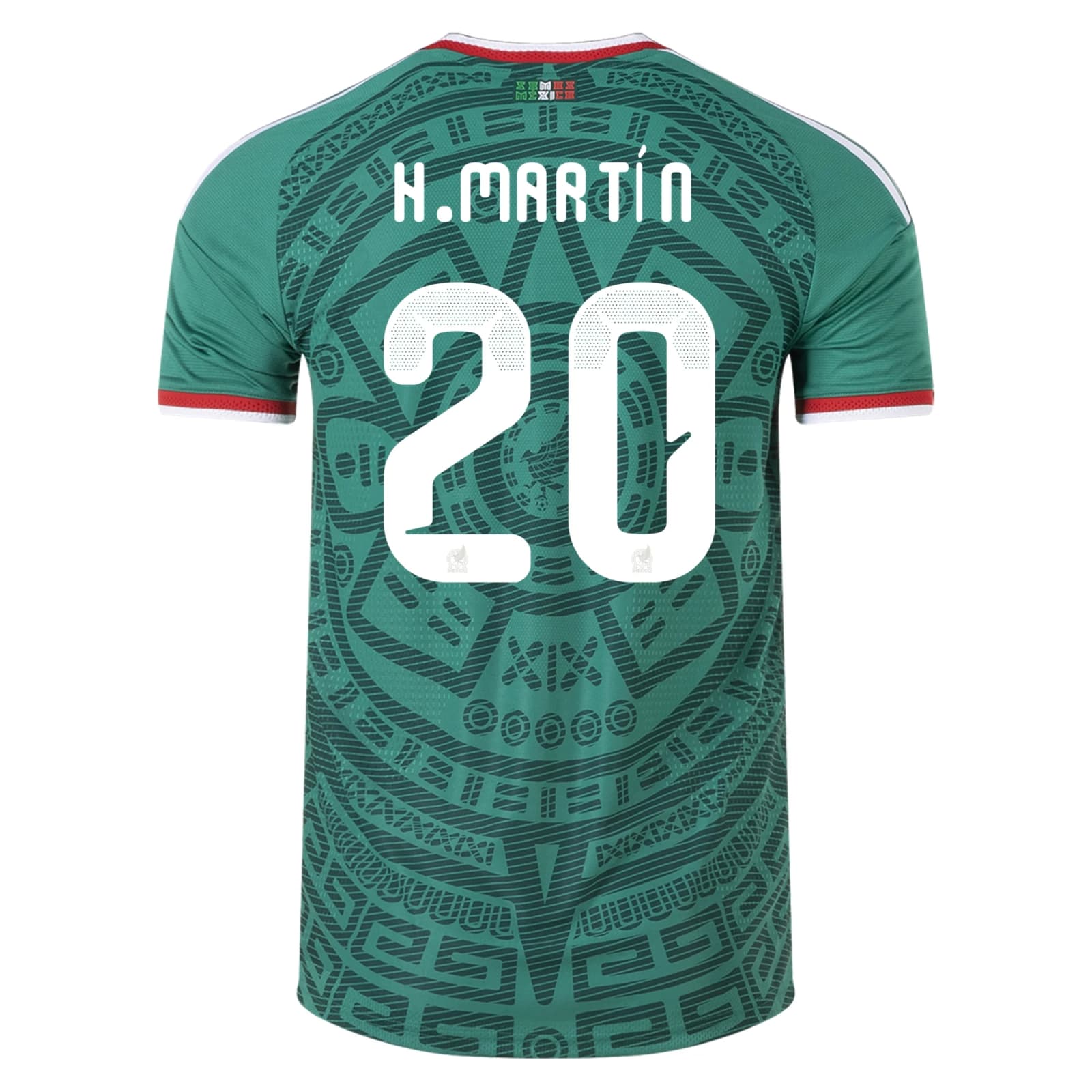 Henry Martín Mexico 26/27 Authentic Home Jersey