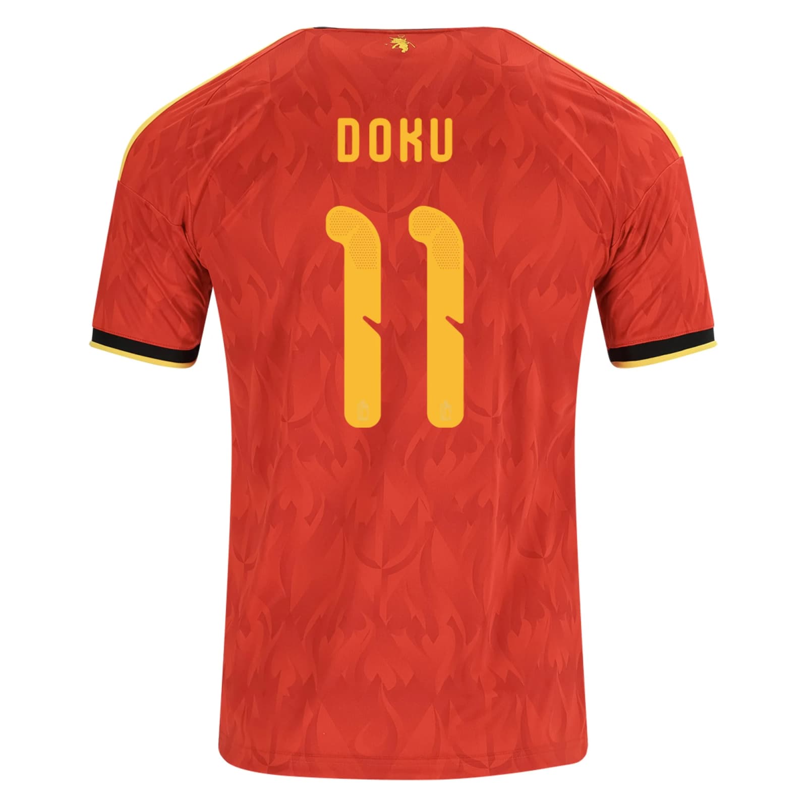 Jérémy Doku Belgium 2026/27 Adidas Home Jersey