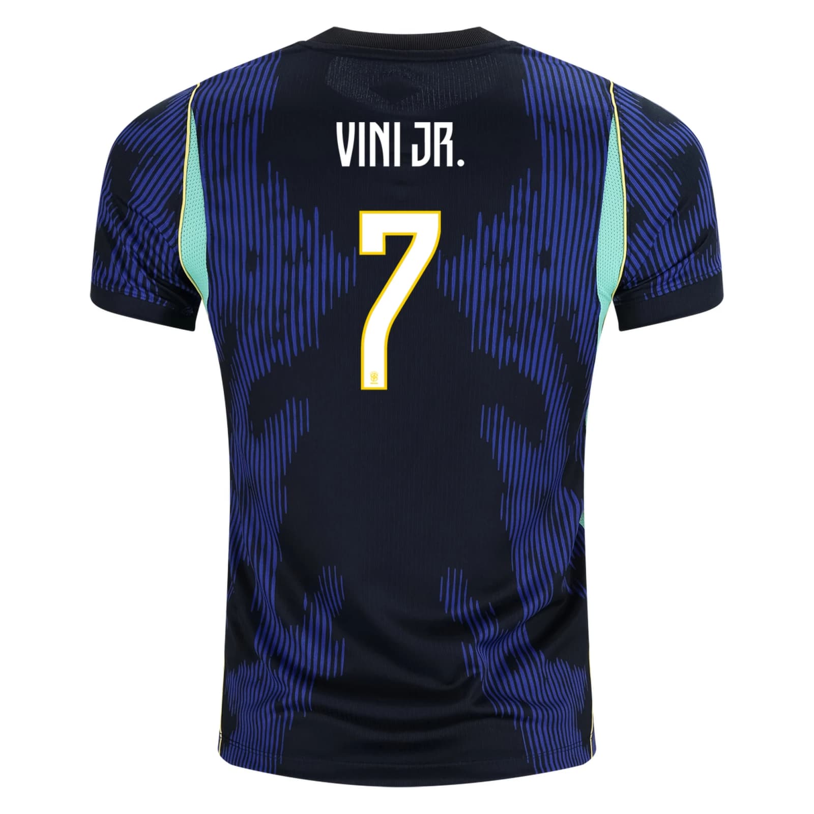 Kid's Replica Nike Vini Jr. Brazil 2026 Nike Youth Away Jersey