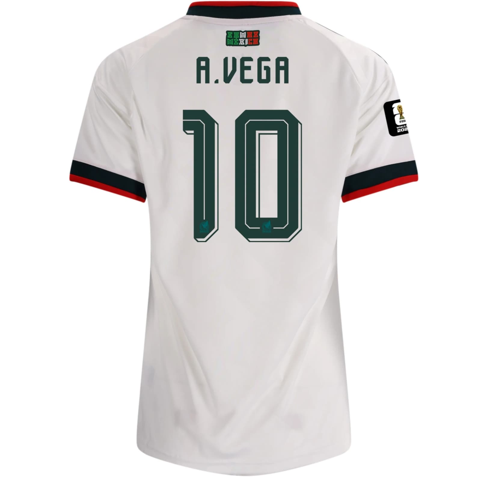Alexis Vega Mexico 2026/27 Adidas Women's Away Jersey