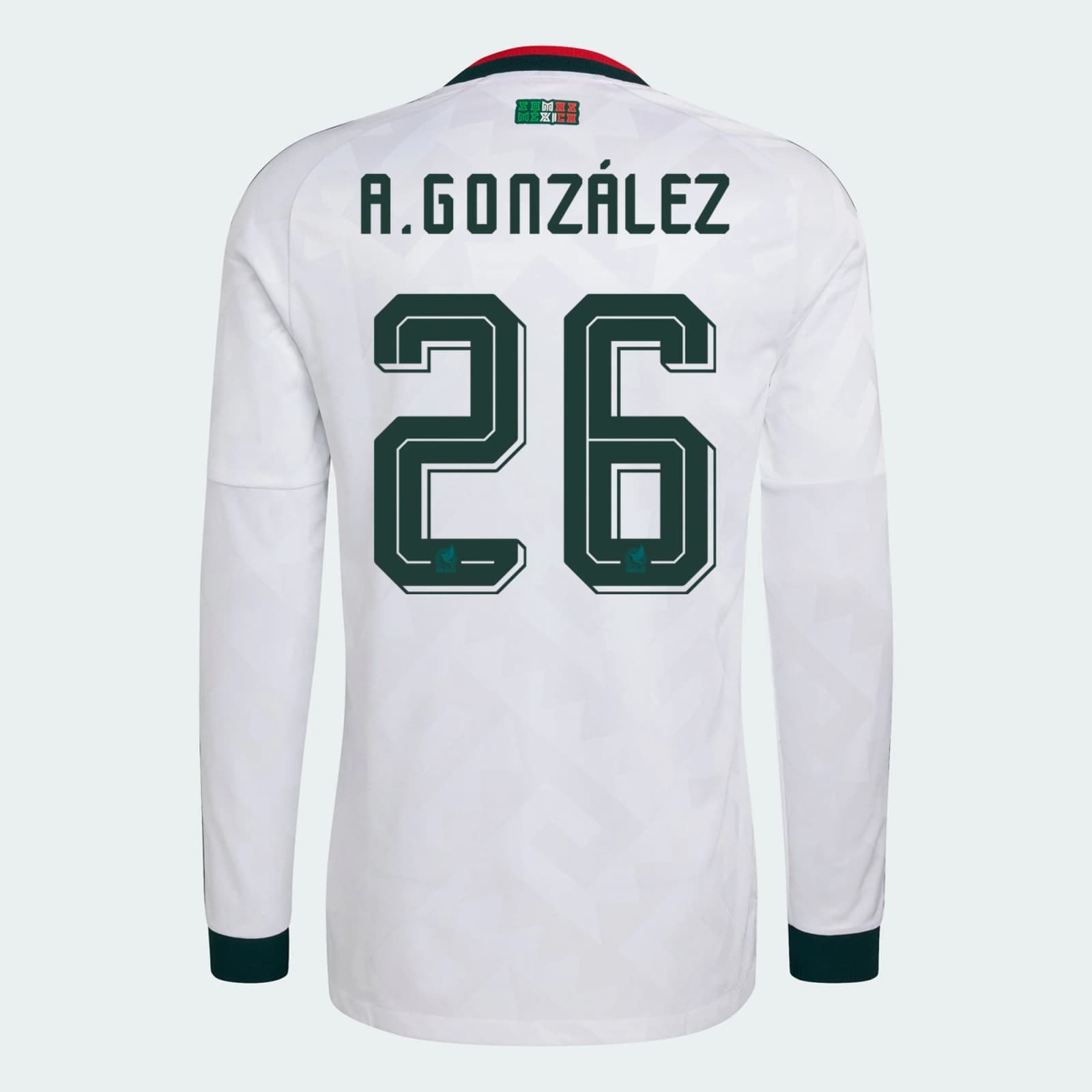 Hormiga Mexico 2026/27 Adidas Long Sleeve Authentic Away Jersey