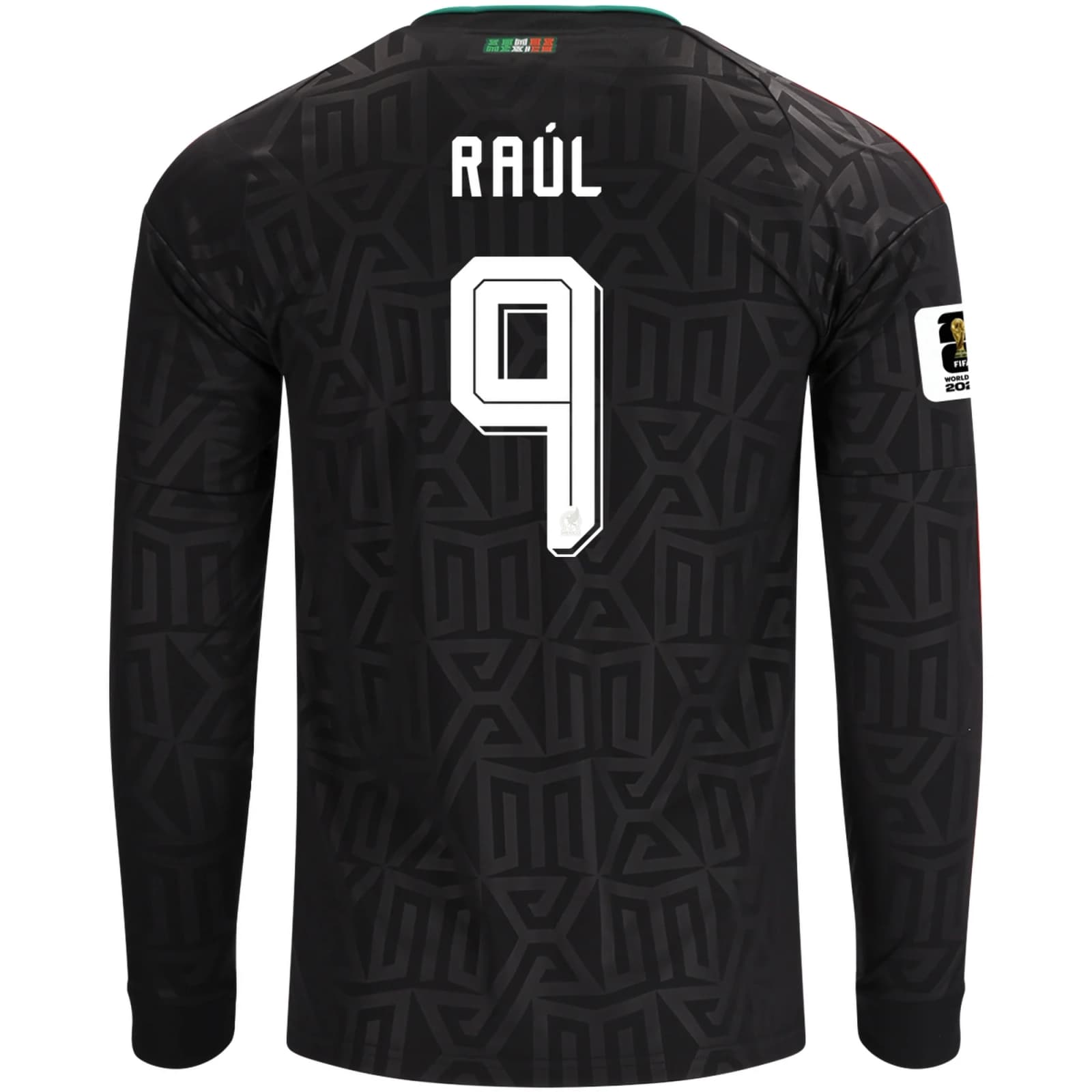Raul Jimenez Mexico 2026 Adidas Long Sleeve Authentic Third Jersey