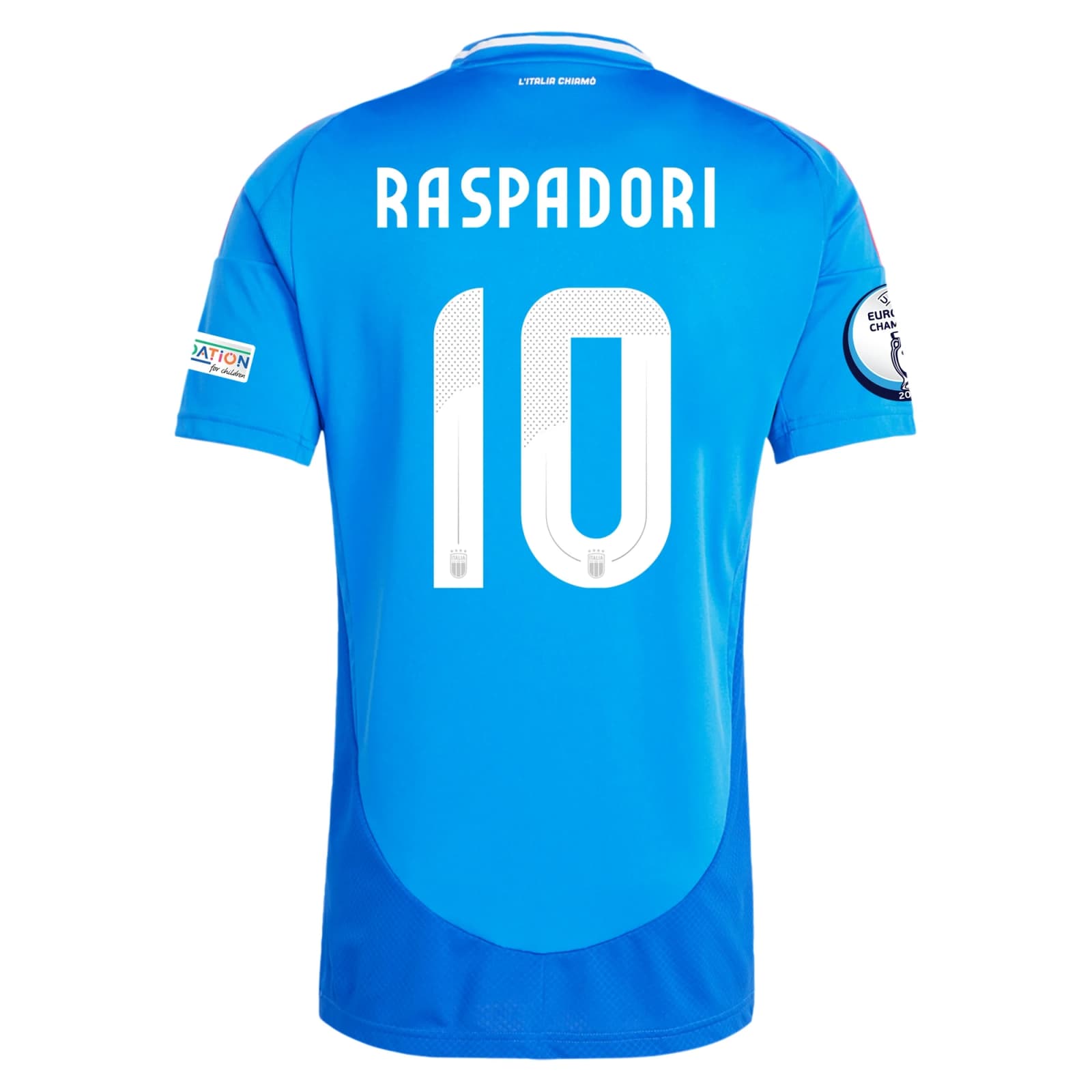 Giacomo Raspadori - Italy 2024 Home Jersey