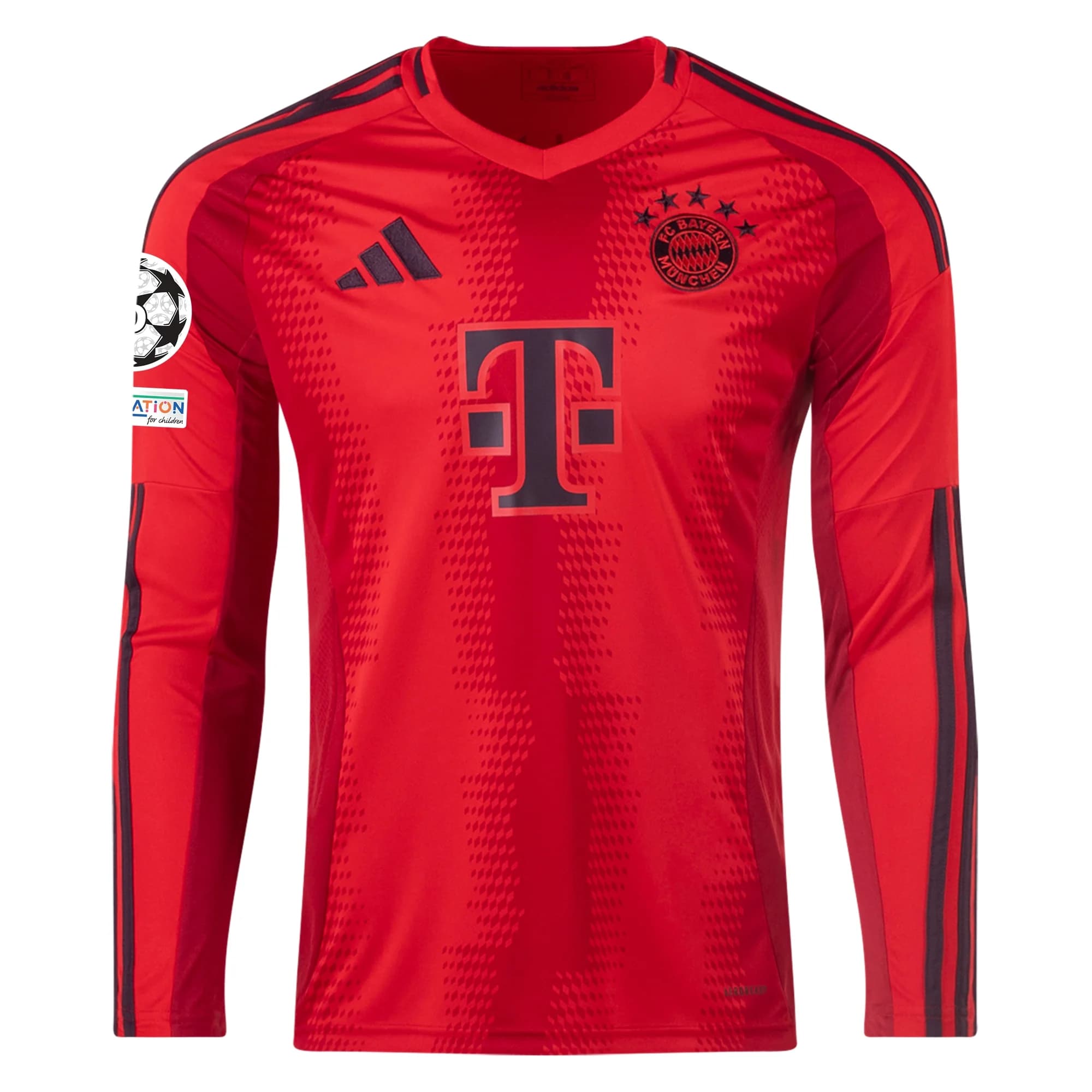 Bayern Munich 24/25 Long Sleeve UCL Home Jersey by adidas