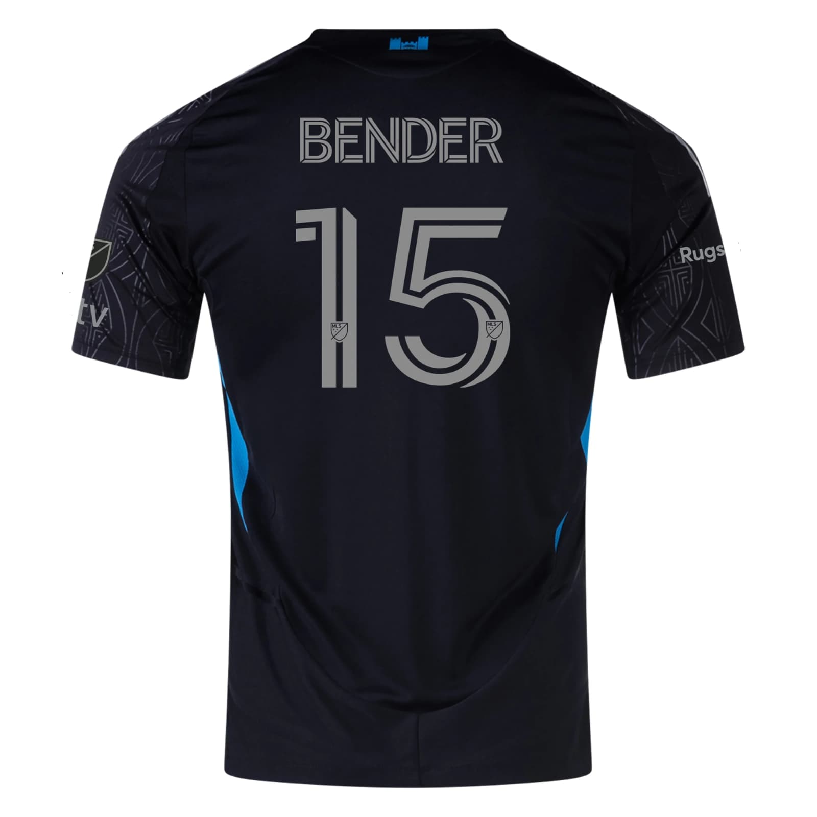 Ben Bender Charlotte FC 2025 Authentic Away Jersey by adidas