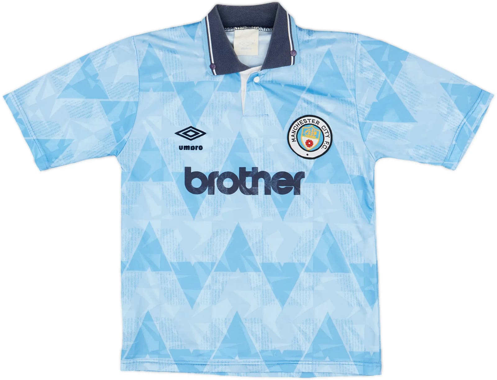 1989–91 Manchester City Home Jersey