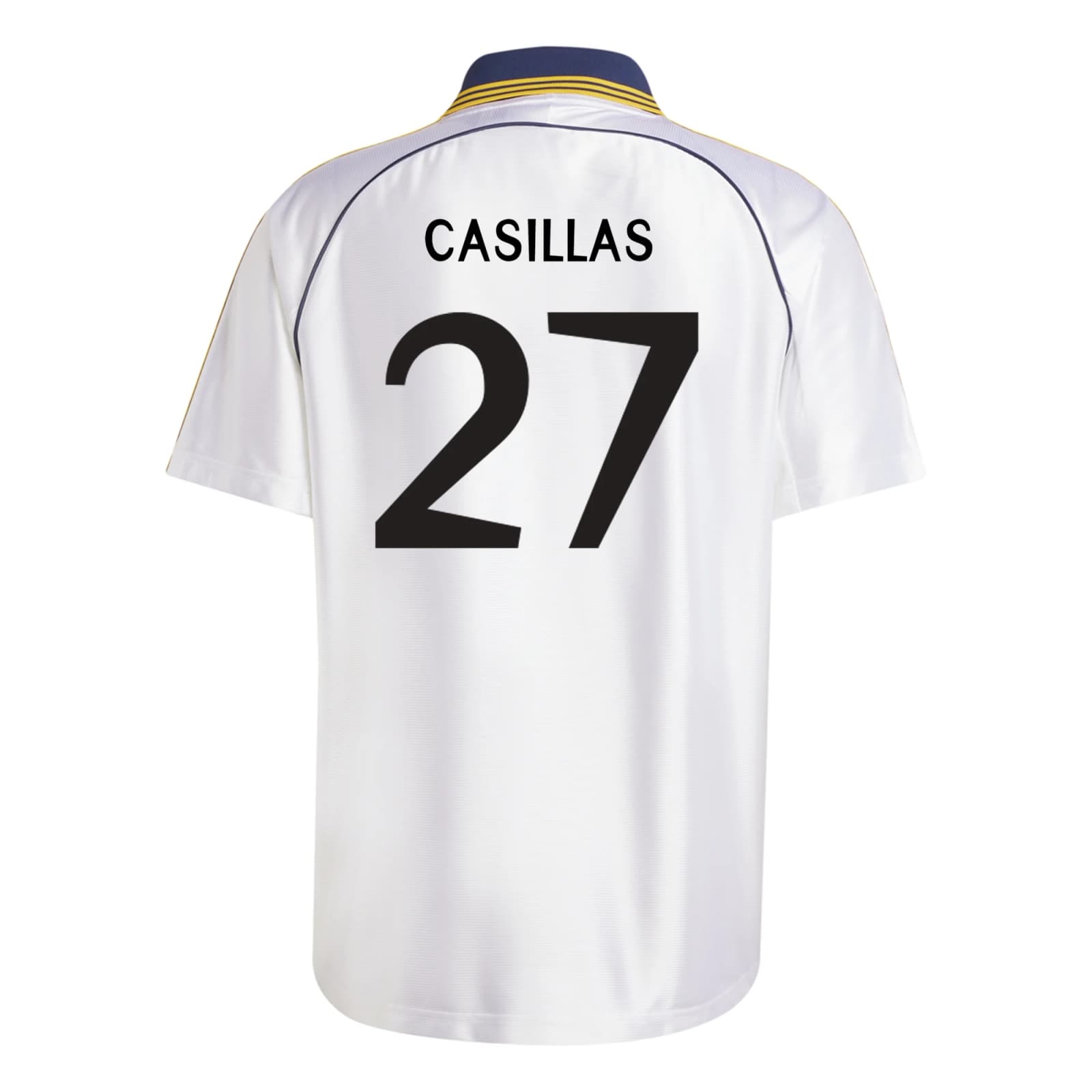 Iker Casillas Real Madrid 1999 Home Jersey by adidas (2025 Reissue)