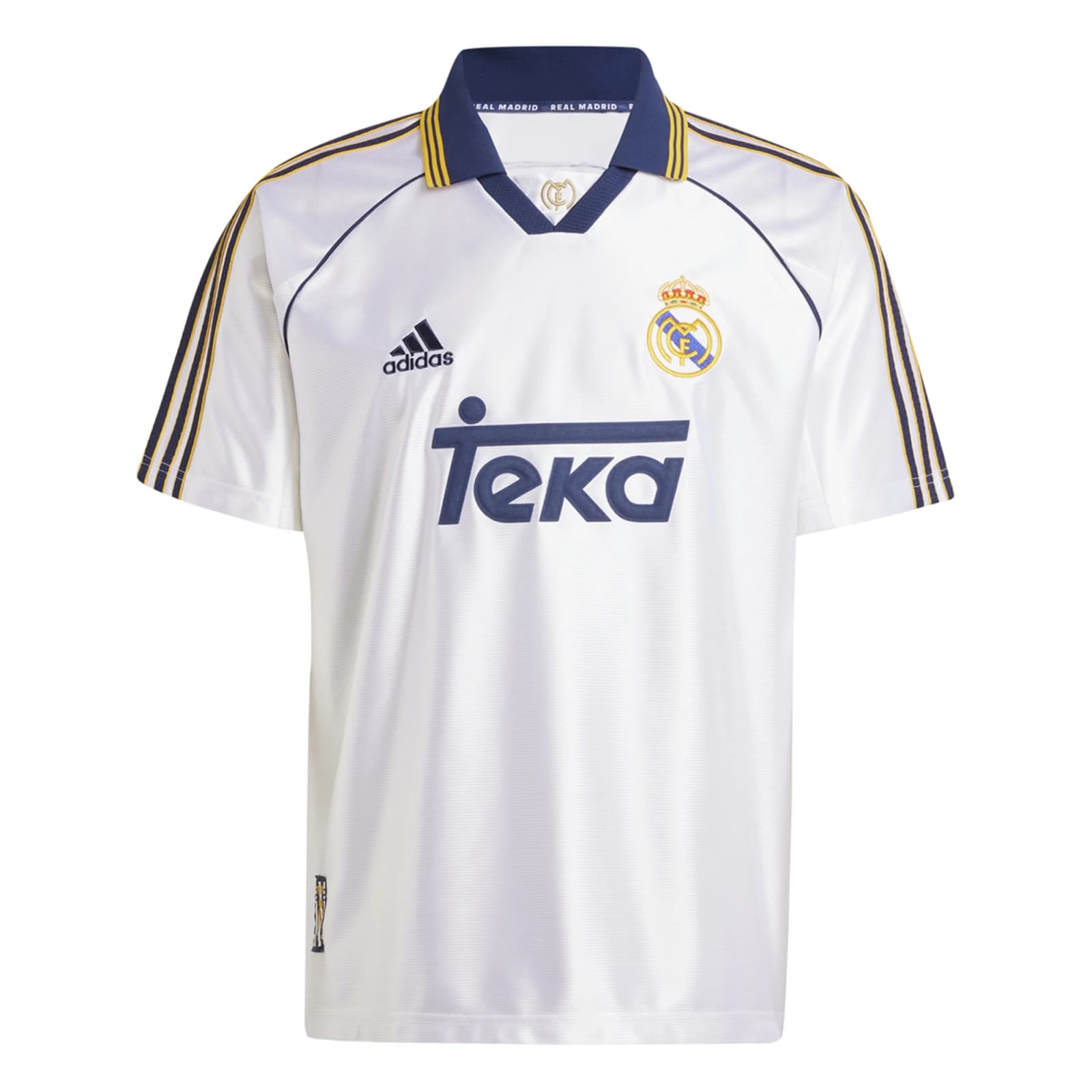 Real Madrid 1999 Home Jersey by adidas (2025 Reissue)