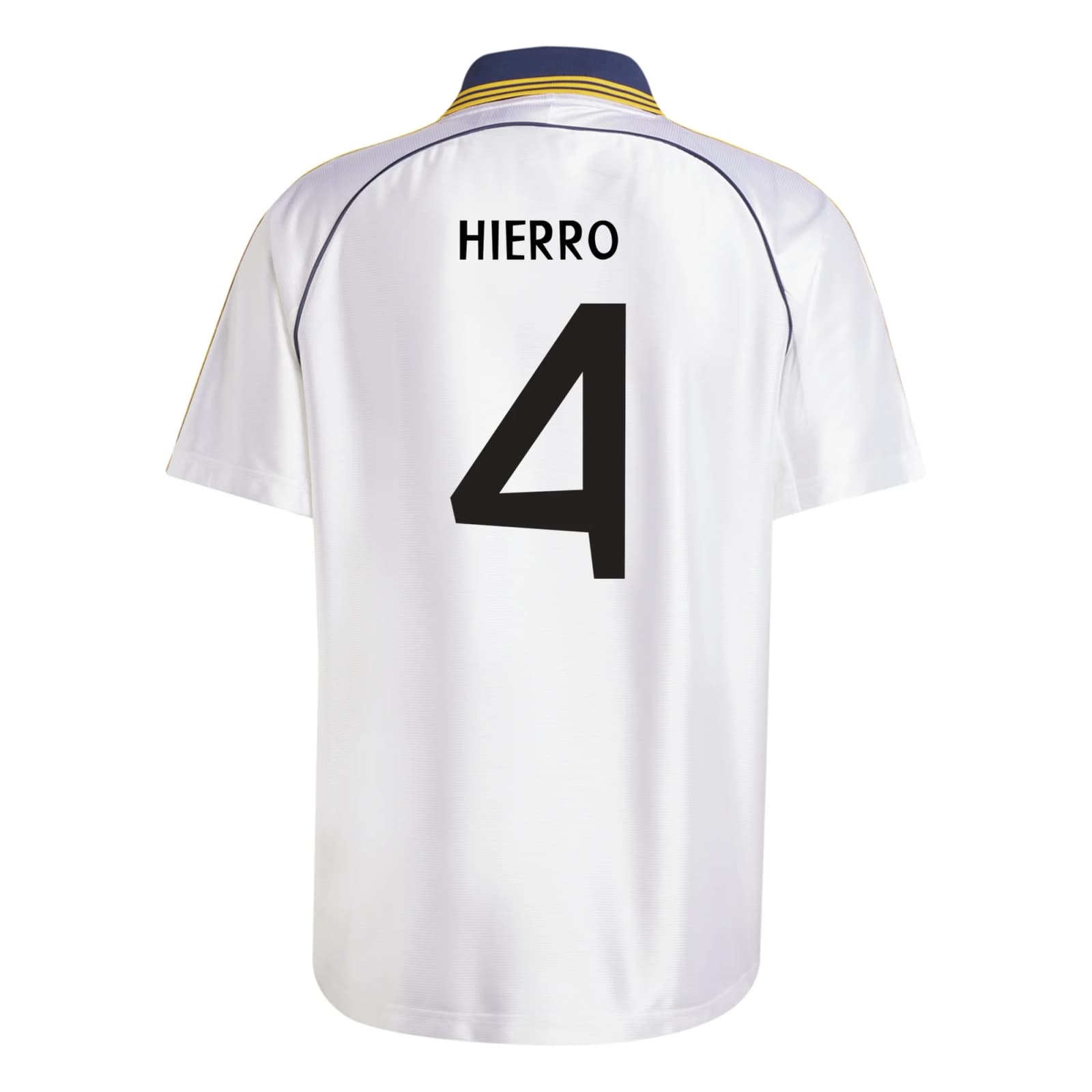 Fernando Hierro Real Madrid 1999 Home Jersey by adidas (2025 Reissue)