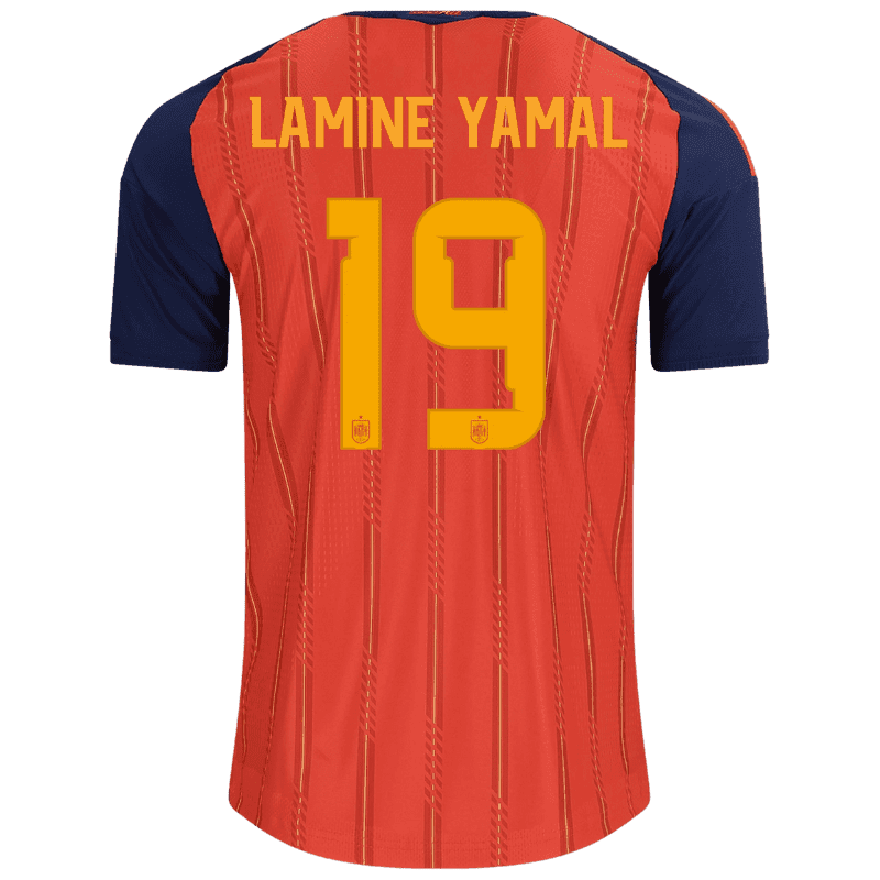 Lamine Yamal Spain 26/27 Authentic Home Jersey