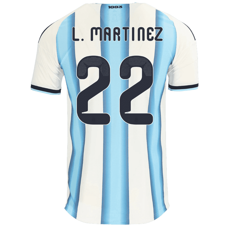 Lautaro Martínez Argentina 26/27 Authentic Home Jersey