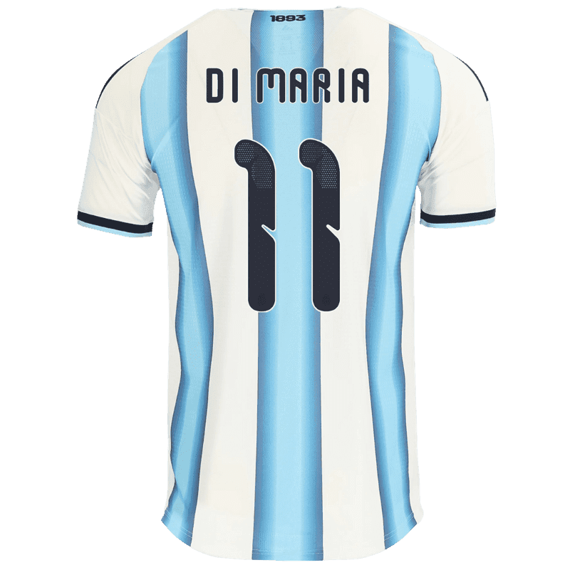 Ángel Di María Argentina 26/27 Authentic Home Jersey