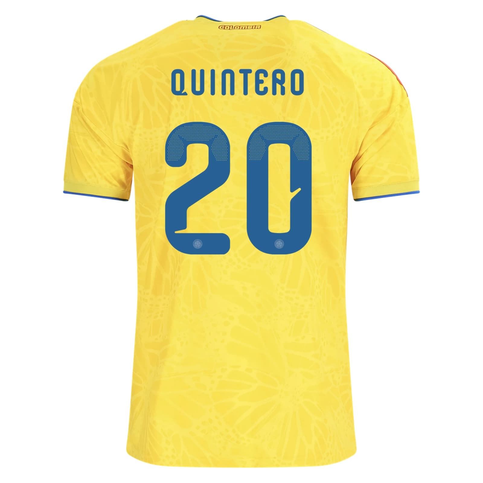 Juan Fernando Quintero Colombia 26/27 Home Jersey
