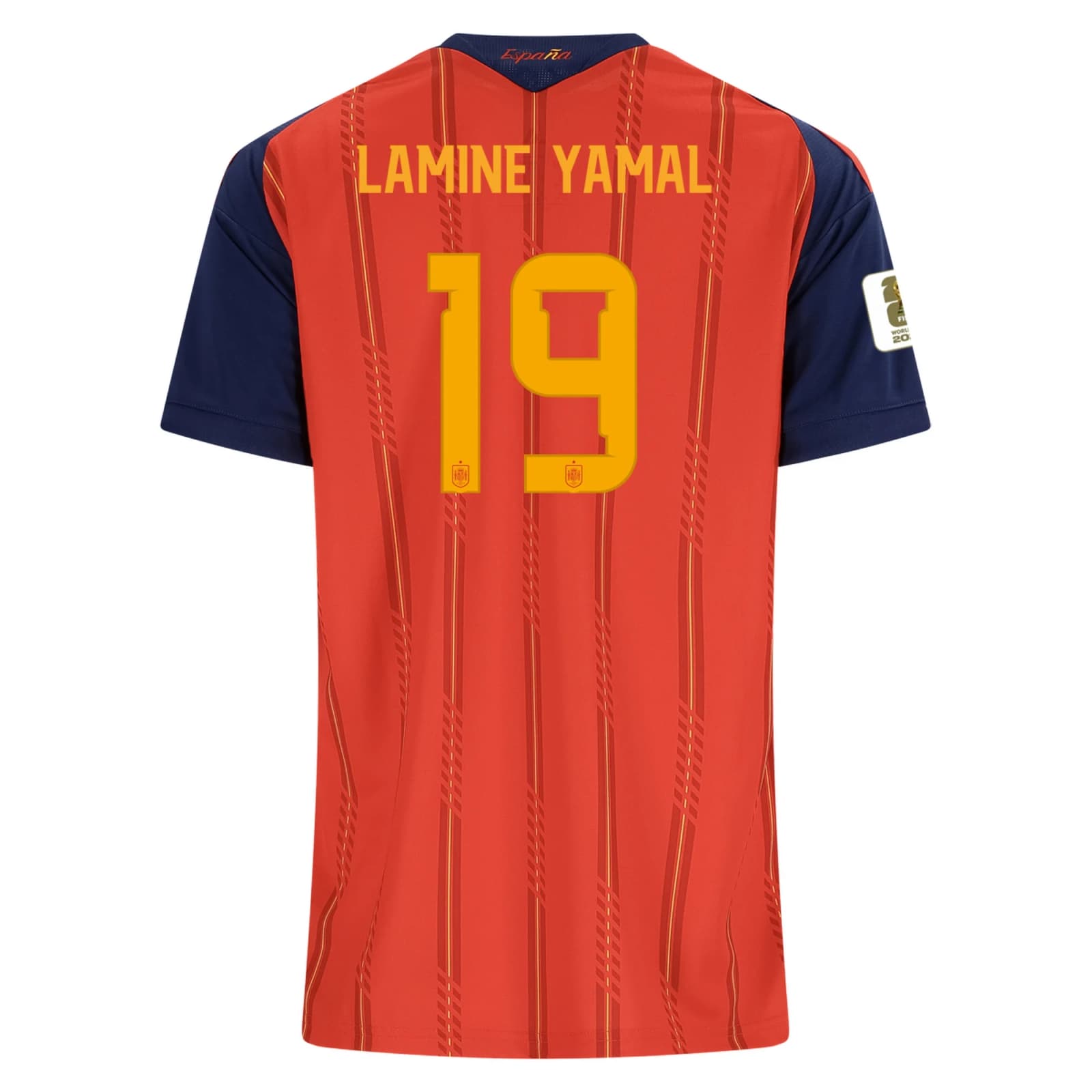 Lamine Yamal Spain 2026/27 Adidas Women's Home Jersey