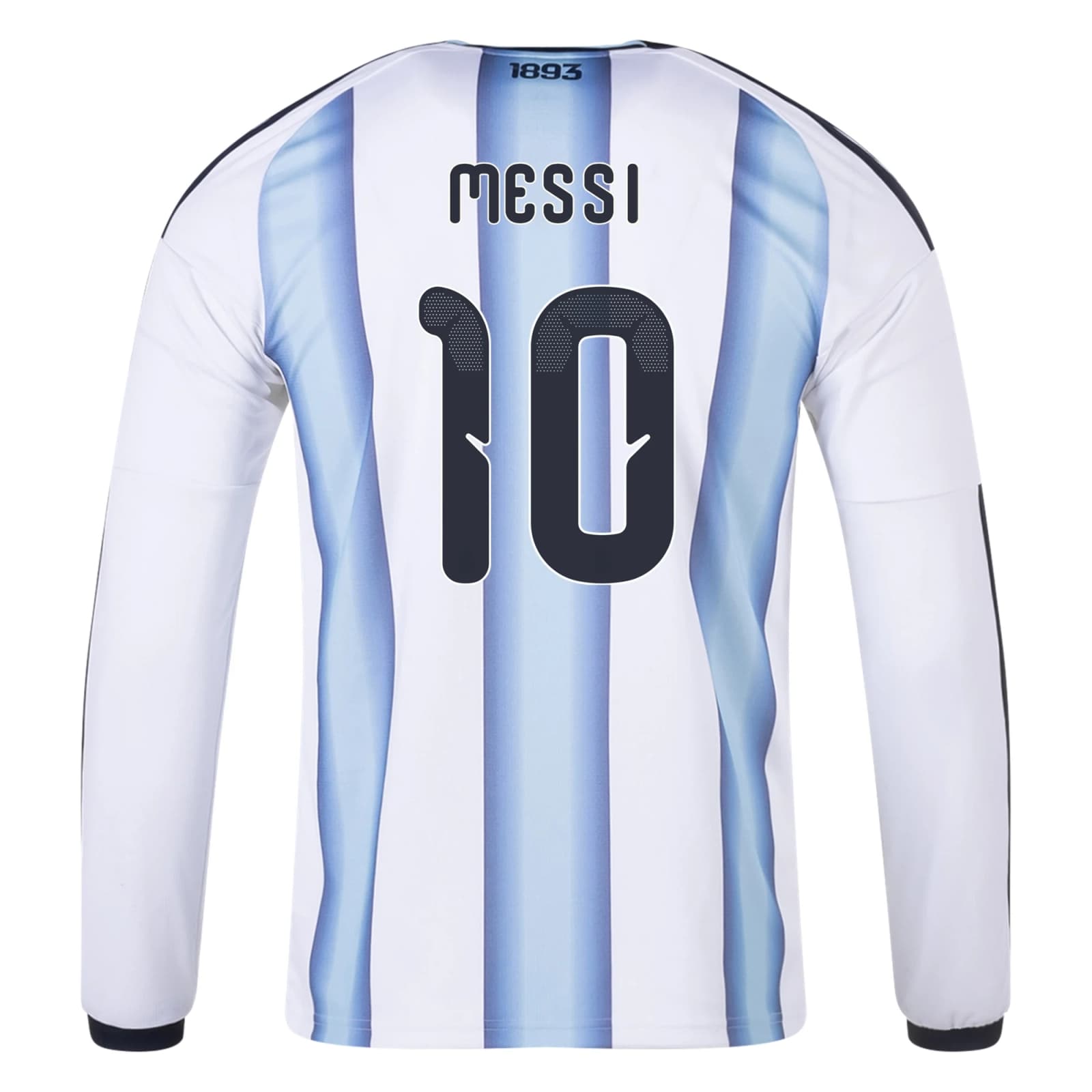 Lionel Messi Argentina 2026/27 Adidas Long Sleeve Home Jersey